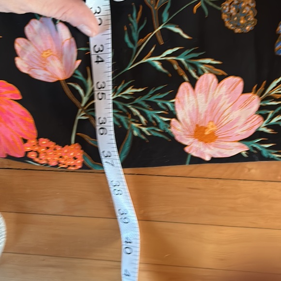 NWOT    Kate Spade Black Picnic Perfect Blossom Print Fit and Flare 8 - Picture 6 of 8